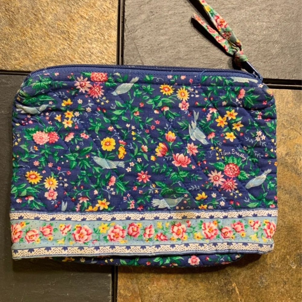 Vera Bradley retired pattern Blue Bird 1998 bag vintage